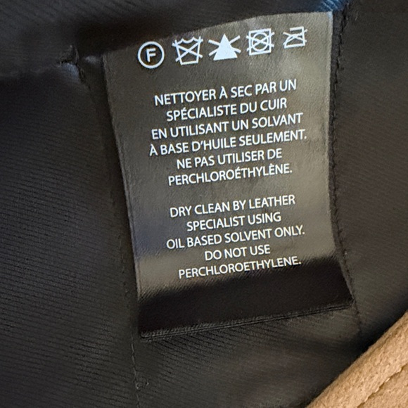 Mackage Rosa-O Camel Long Coat, Size L - Picture 6 of 9